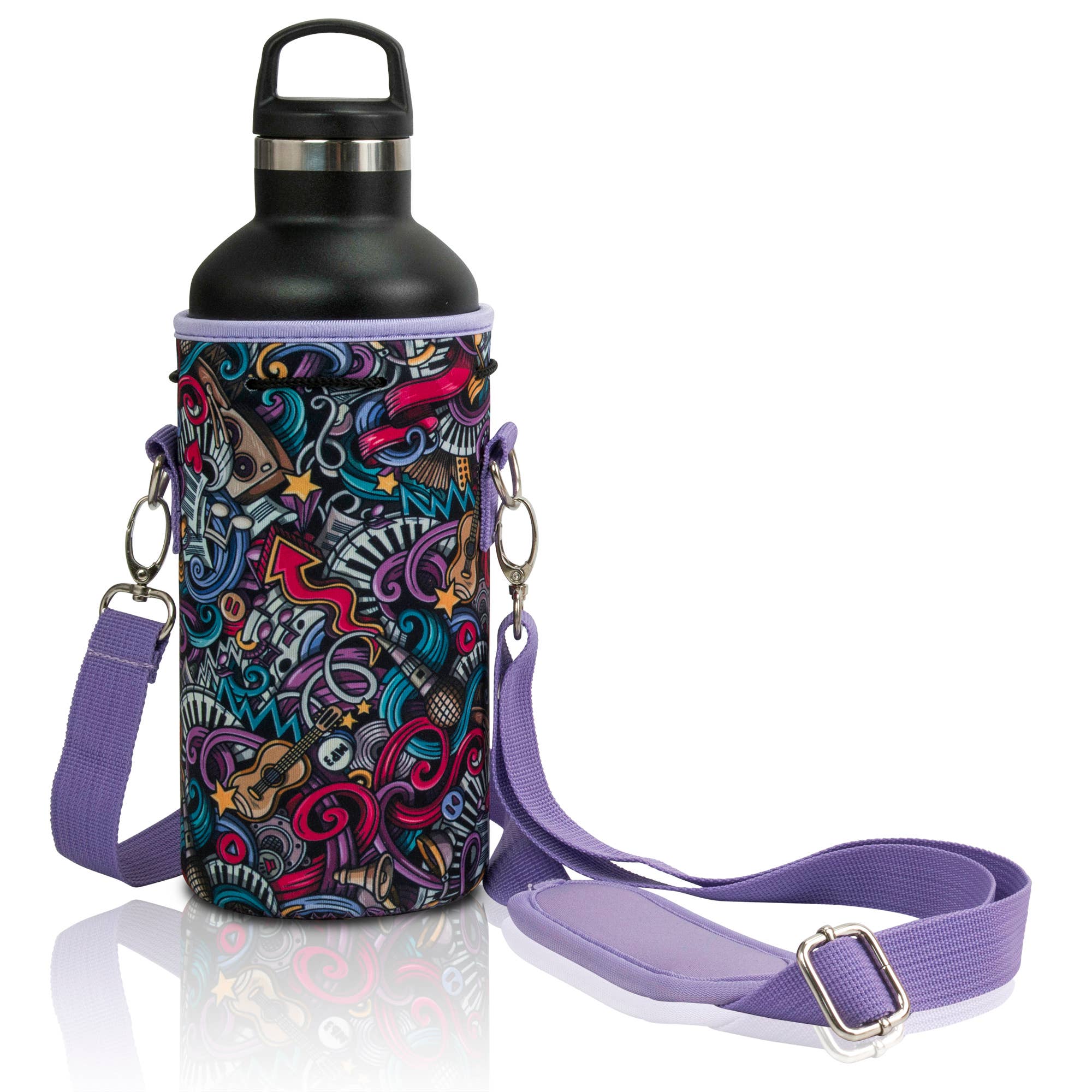 MADE EASY KIT - Wholesale Flessenrek/houder - Made Easy Kit neopreen waterfleshouder met verstelbare schouderband84