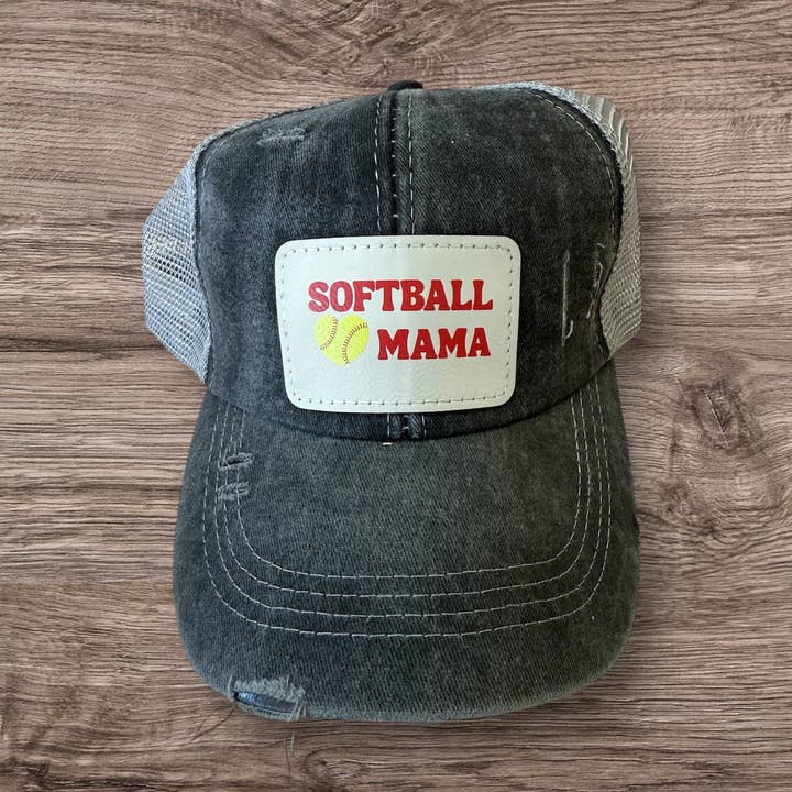 UV Printed Softball Mama Women's Criss Cross Hat and other Purchase Wholesale softball hat. Free Returns & Net 60 Terms on Faire trending on Faire.
