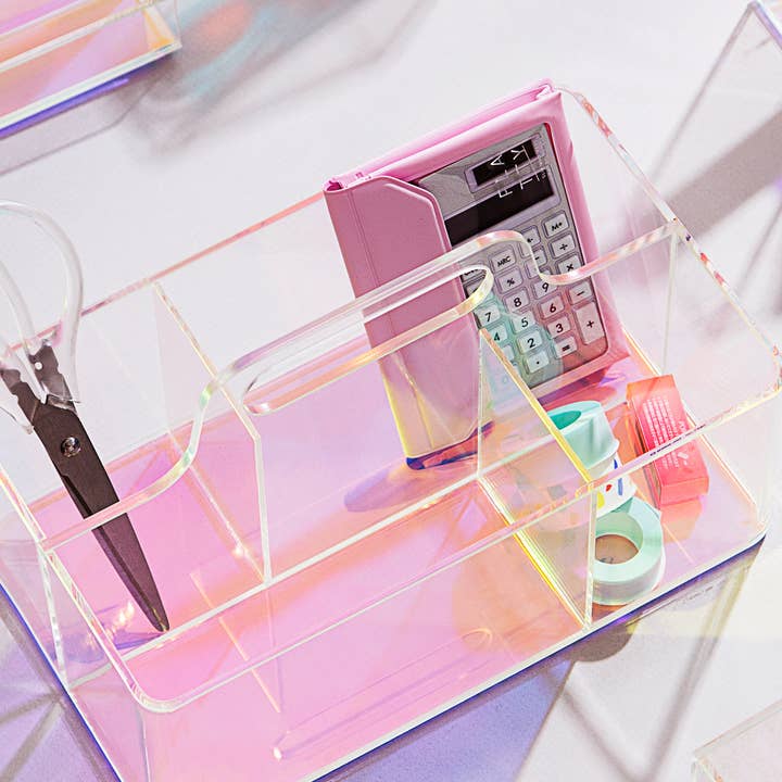 HITOTOKI by KING JIM - Wholesale Desk Organizer - Lumillia Acrylic Desk Organizer15
