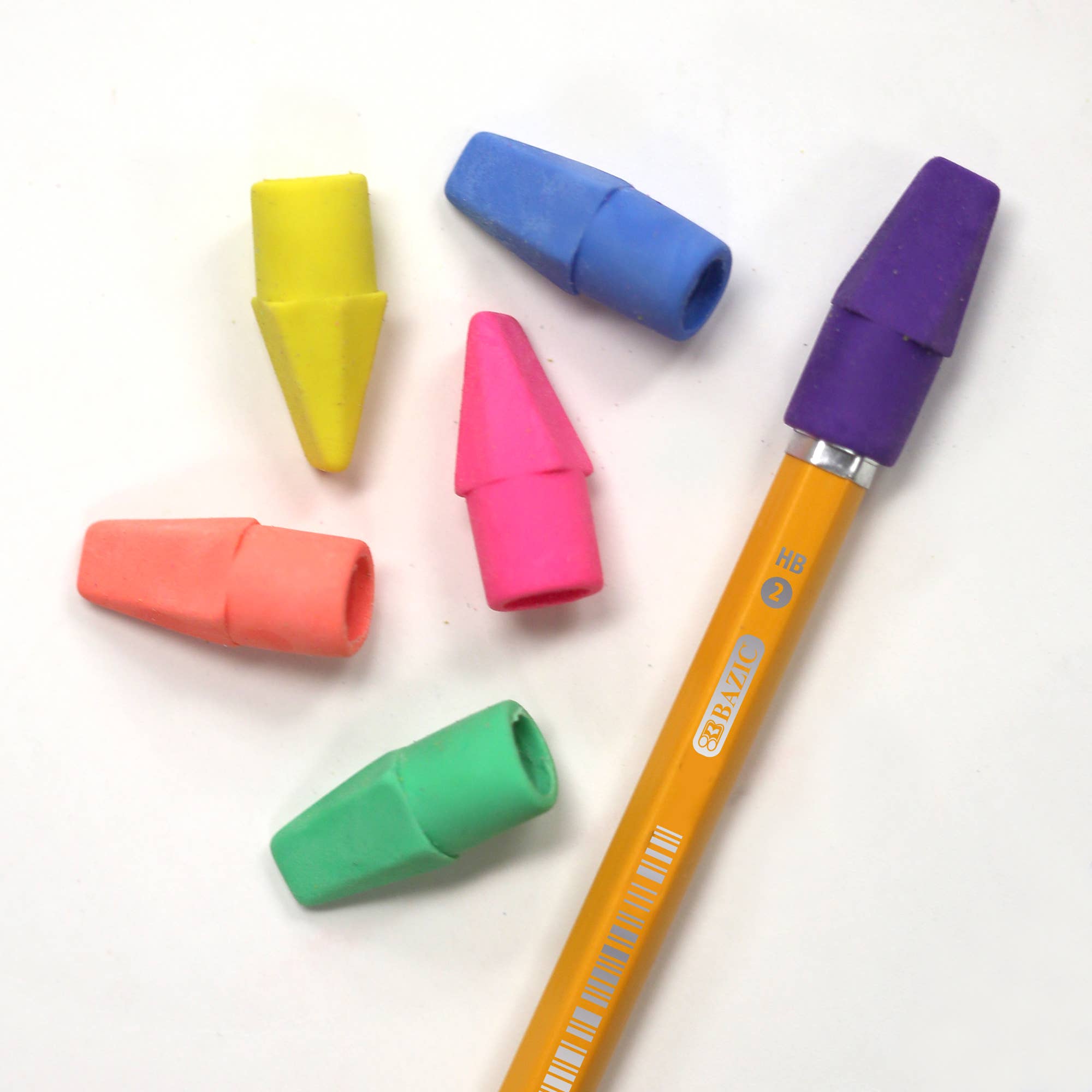 BAZIC Products - Wholesale Pencil - Yellow Pencil #2 Premium (10/Pack)4