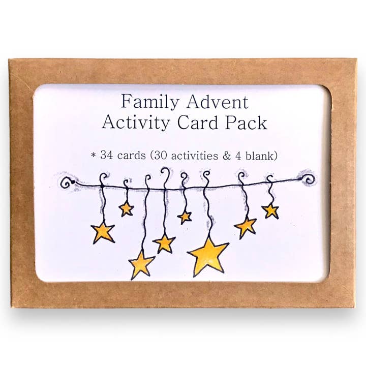 Advent Calendar Card Deck | Activities for Families & Kids for wholesale by Whimsicals Paperie