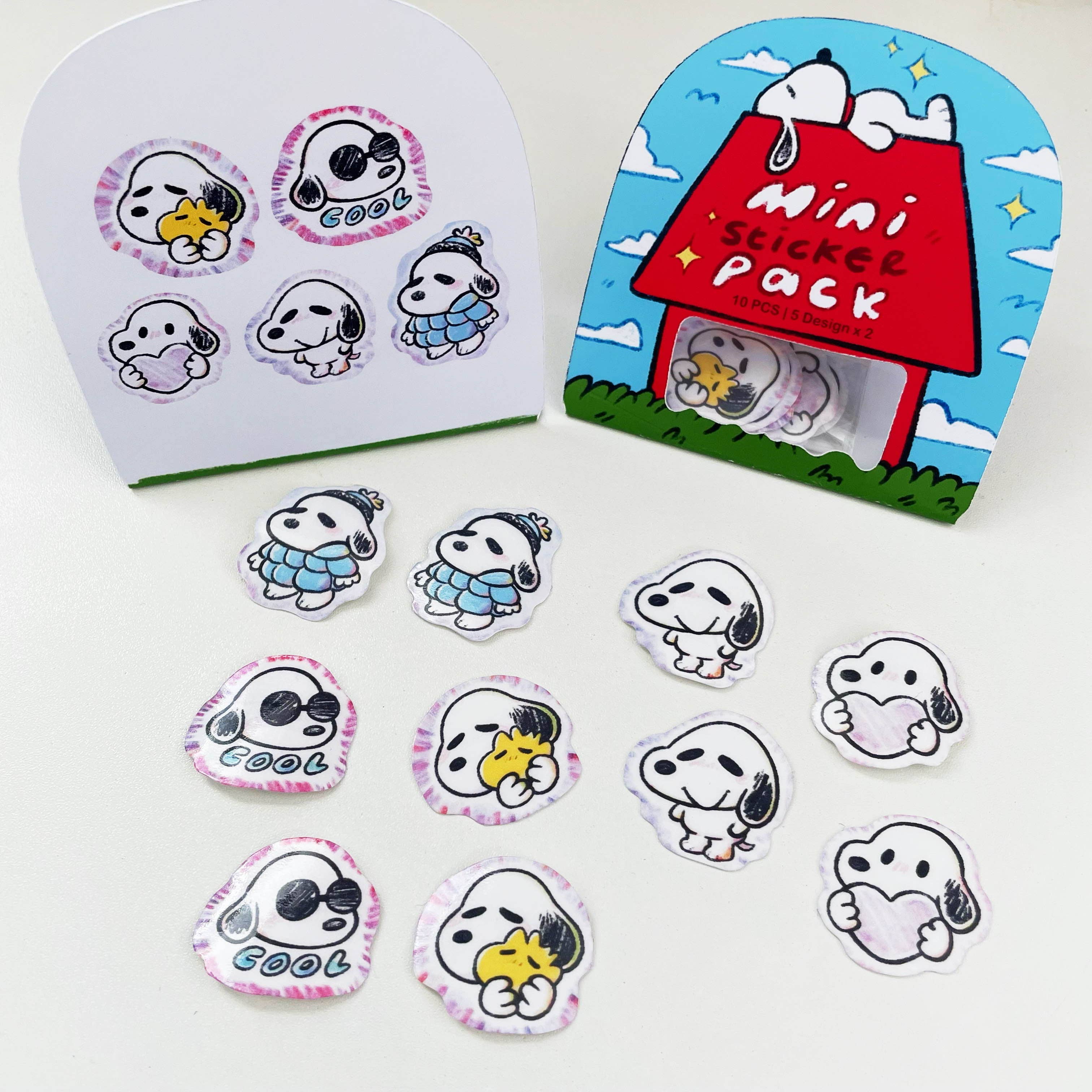 Ghostiekid - Wholesale Sticker - Snoopy Peanuts Dog | Sticker Pack1