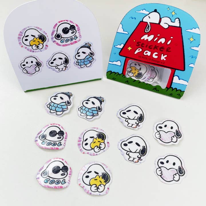 Ghostiekid - Wholesale Sticker - Snoopy Peanuts Dog | Sticker Pack1