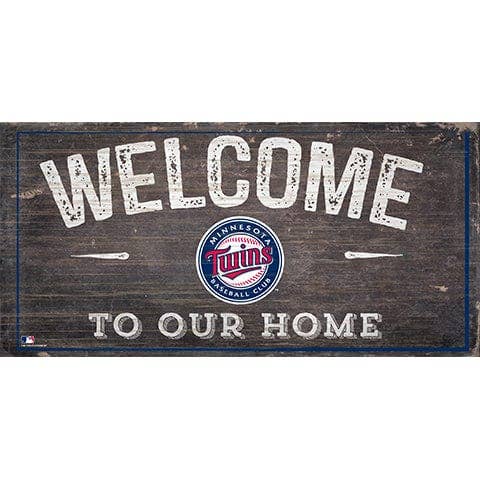 Minnesota Twins Welcome Home Sign for wholesale by Fan Creations