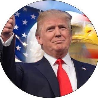 3 Inch Cloth Patch Trump for wholesale by BMS BIZ