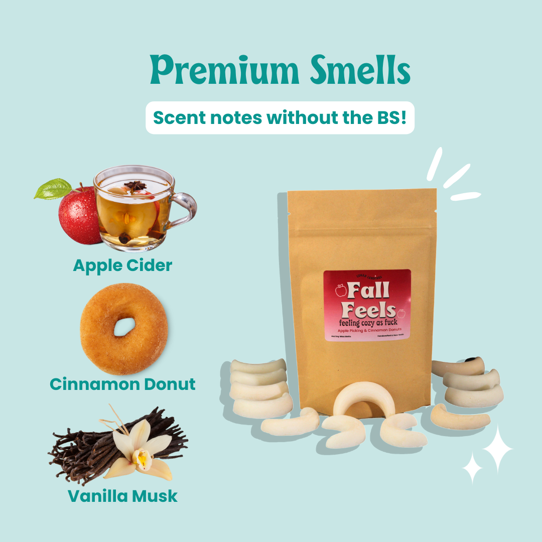 Lunar Landings – wholesale Wax melt – Apple Cider Donut Soy Wax Melts3