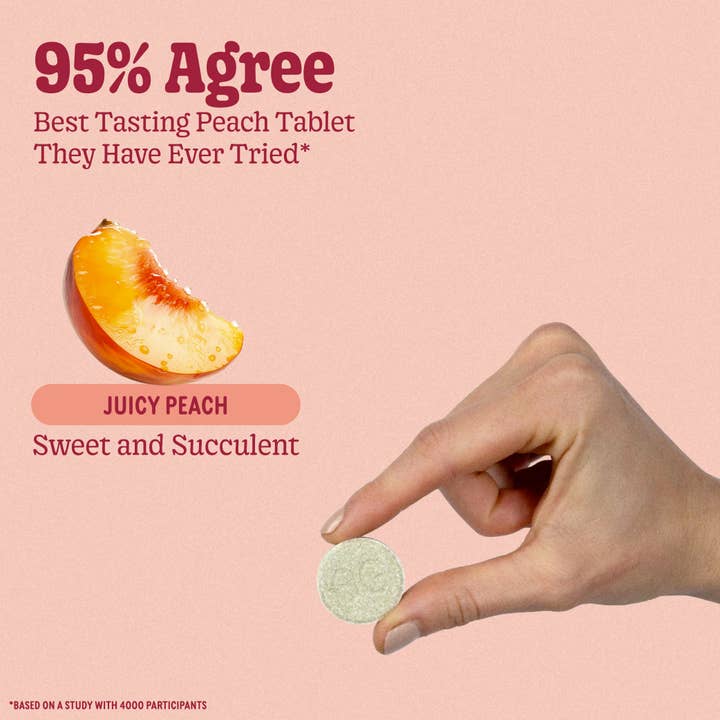 8Greens - Wholesale Oral Supplement/Vitamin - 8 Greens Peach Tea Effervescent Tablet