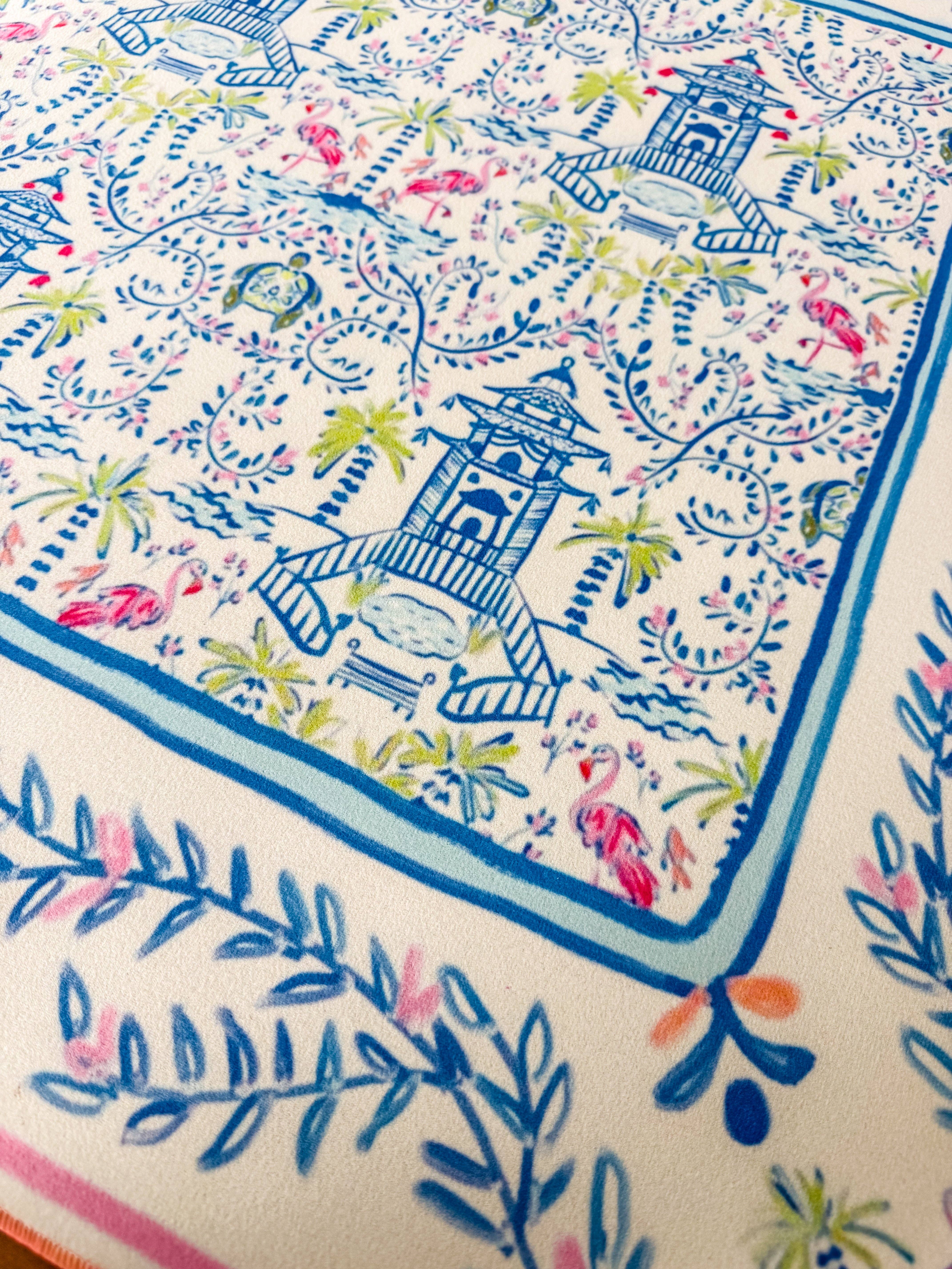 Britt Mills Design - Wholesale Decorative Tabletop Object - Britt Mills Mahjong Mats - MULTIPLE PRINTS (Non-Neoprene)15