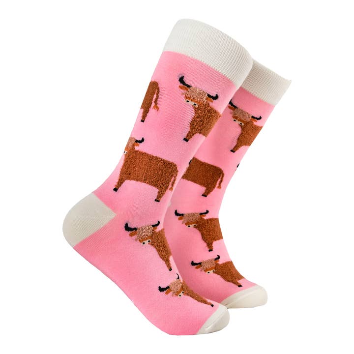 Socktopus - Wholesale Socks – Unisex - Fluffy Wee Hairy Coo Socks3