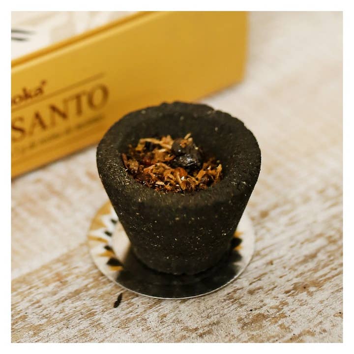 Ethike.eu - Venta al por mayor Incienso - Palo Santo - Copas incienso Sambrani Goloka