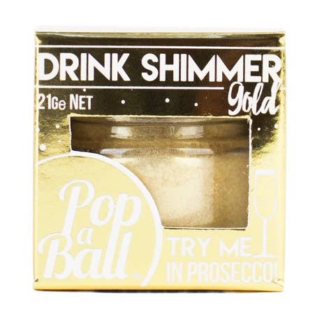 Gold Shimmer, Prosecco, Gin & Cocktail Making Gifts for wholesale by Popaball