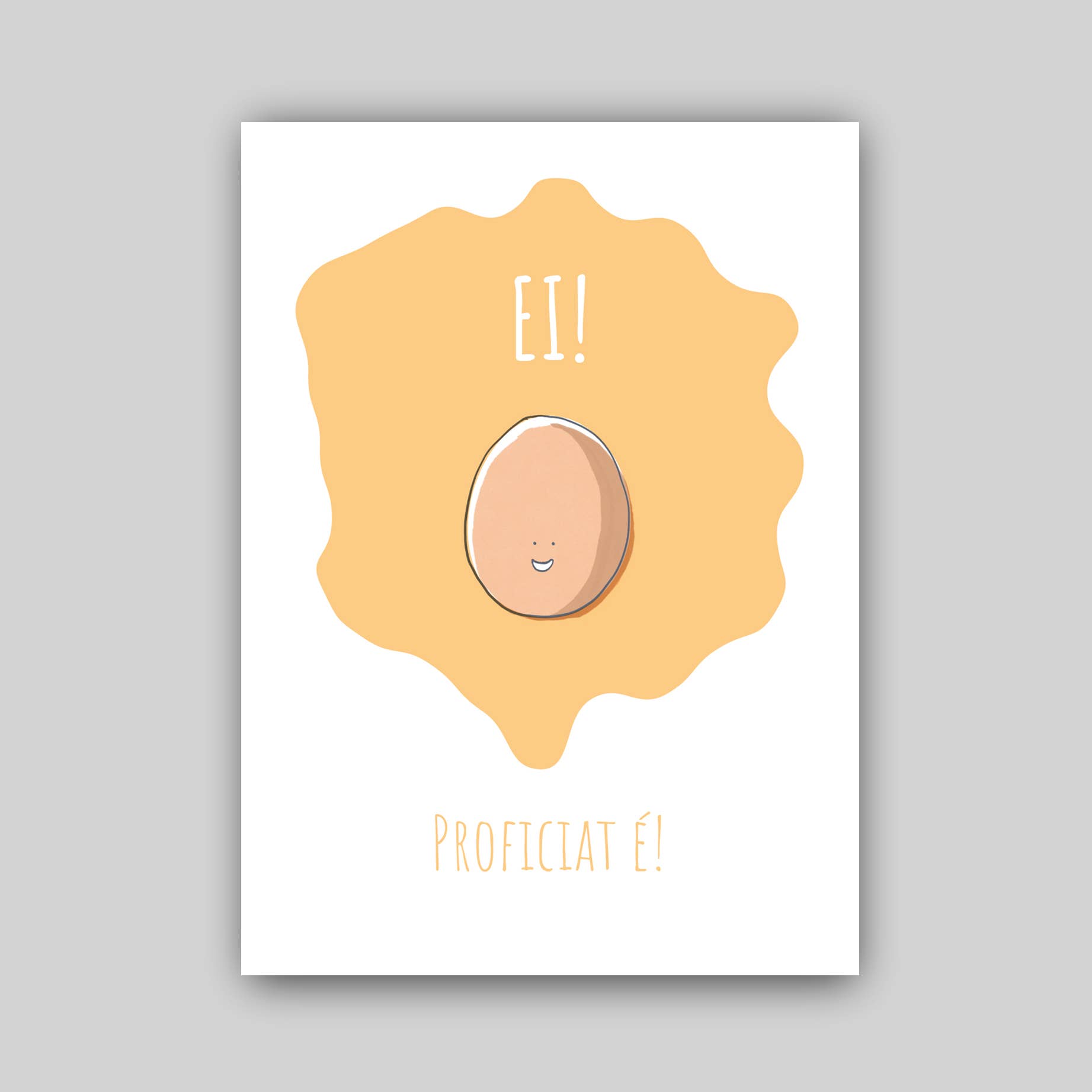 Studio Raquelle - Wholesale Easter Card - EGG!