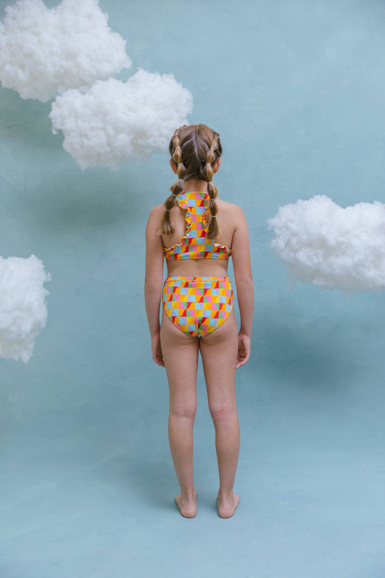 Bubble Children's Swimsuit in Multicolor Pattern for wholesale on Faire2