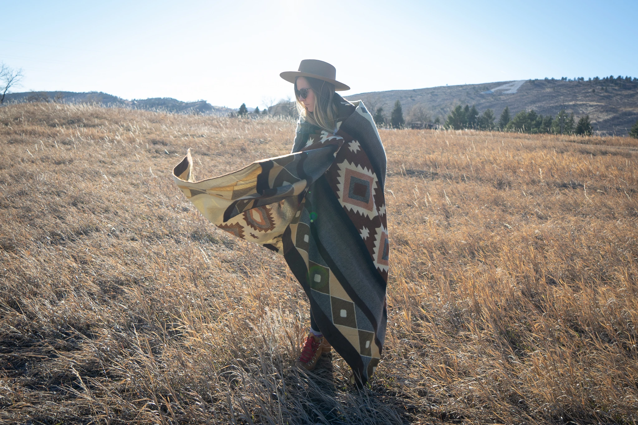 Alpaca Threadz - Wholesale Throw Blanket - Southwest Alpaca Queen/Throw Blanket – Mojave Reversible12