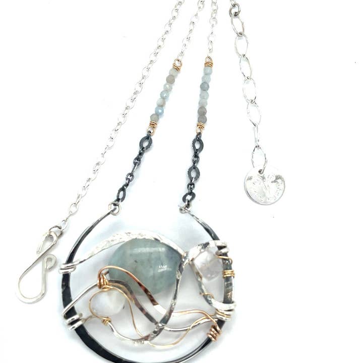 Art by any Means Jewelry – wholesale Hänge-/berlockhalsband – Atmosfäriskt Cameo halsband 83415N