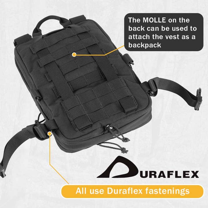 Antarctica Outdoors - Wholesale Backpack - Unisex - Votagoo D3 Flat Pack 2.0 Tactical Expandable Backpack Multi-purposed MOLLE Pack Camo11