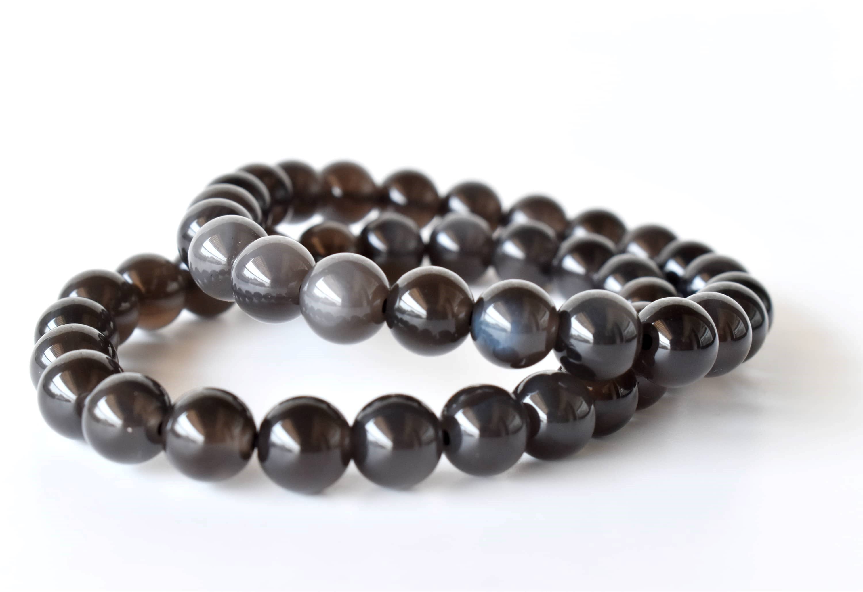 Soothing Crystals - Wholesale Beaded Bracelet - Healing Bracelet | Black Obsidian | Gemstone Bracelet10