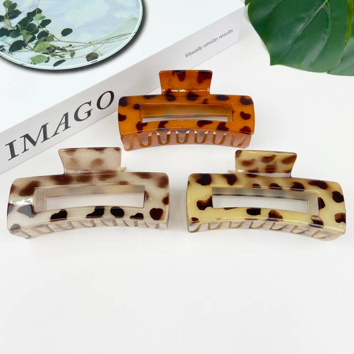 mildstyles - Wholesale Hair Clip - Women's - Leopard Print Hair Claw Clip5