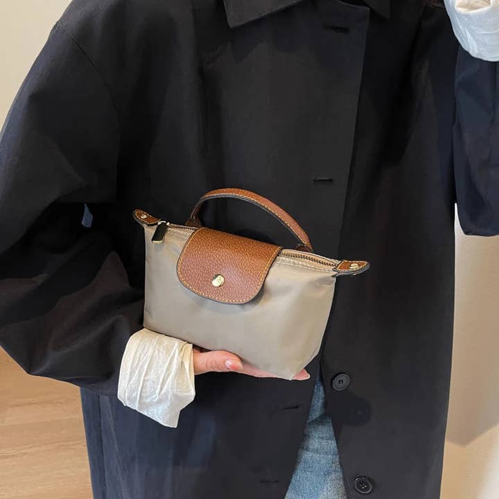 CandBBaby - Wholesale Crossbody Bag - Women's - 2025 Mini Dumpling Handbag for Women High-End Nylon Fabric Fashionable Shoulder/Crossbody Mobile Phone Bag for Ladies