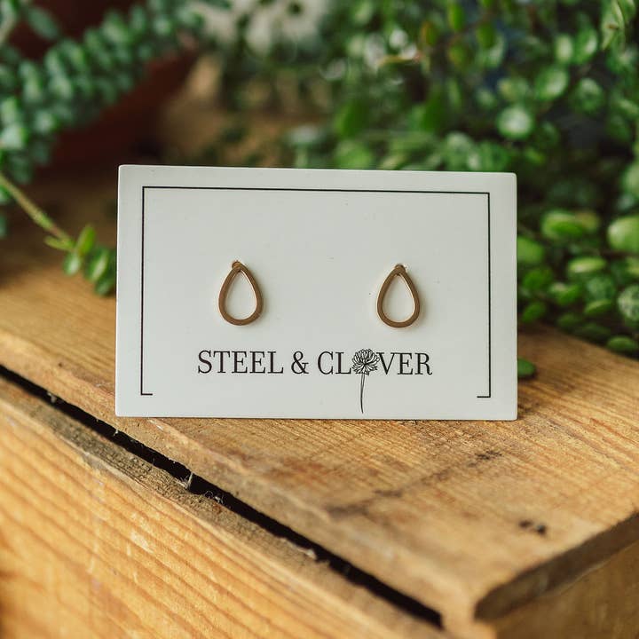Steel & Clover – Großhandel Ohrstecker – Ohrstecker Teardrop4