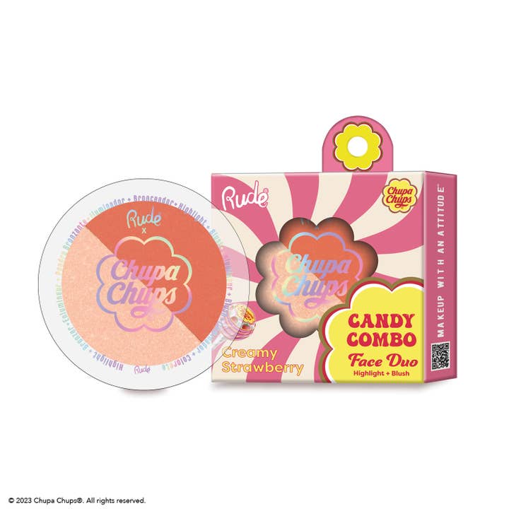 Rude Cosmetics - Wholesale Blush - Chupa Chups Candy Combo Face Duo1