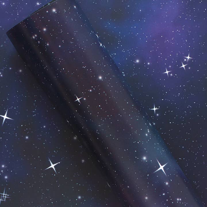 Smarty Pants Paper - Wholesale Flat wrap - Galaxy Gift Wrap Sheets1