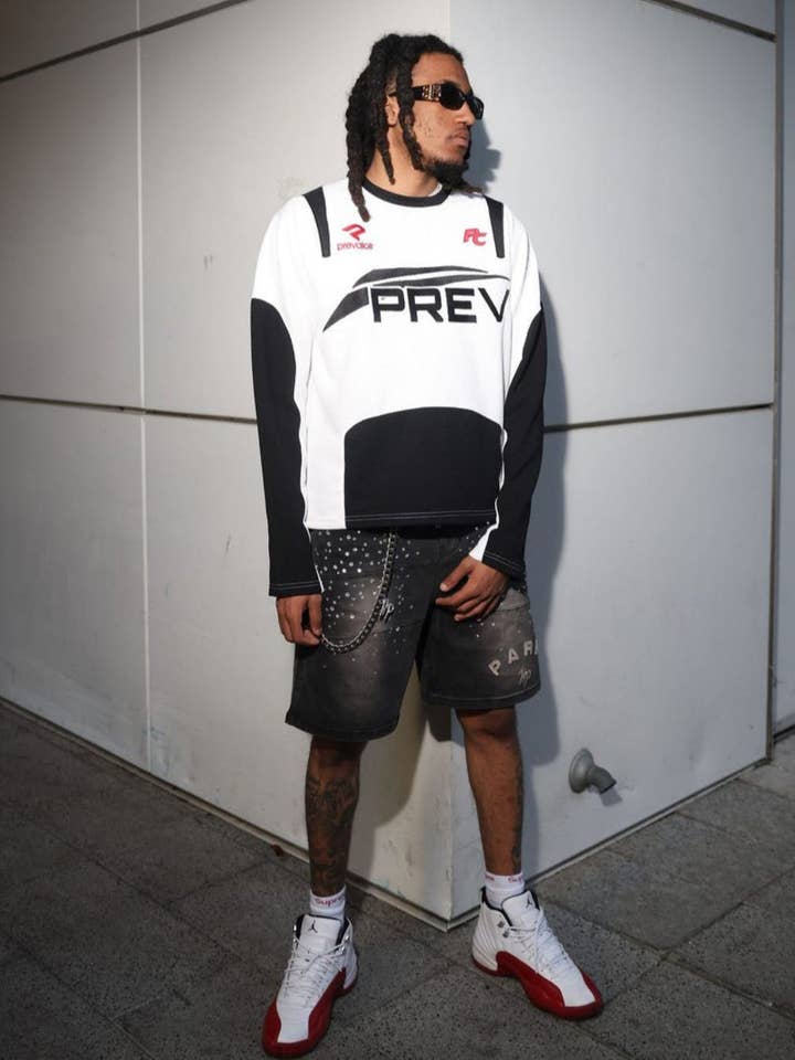 White Prev Hockey Thermal for wholesale by Prevaloir Clothing