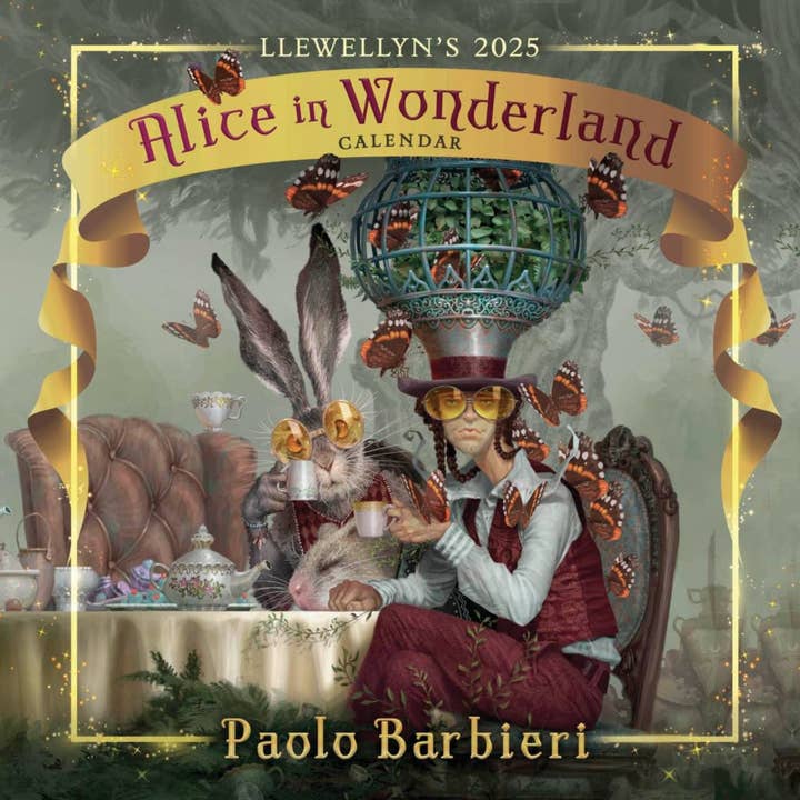 ADLE International - Vendita all'ingrosso Tarocchi - Calendario Alice nel Paese delle Meraviglie 2025 di Llewellyn (Llewellyn's 2