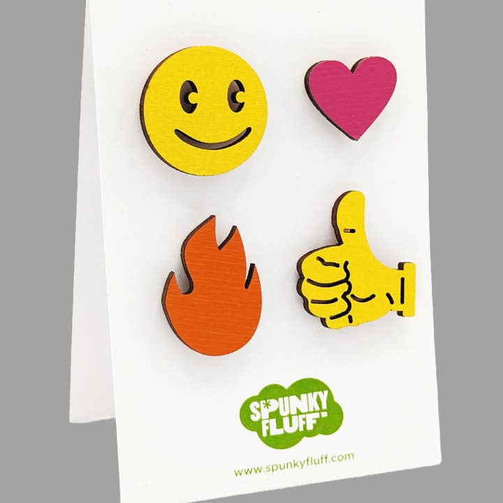 Aimants Icônes de Réaction Miniatures pour la vente par Spunky Fluff