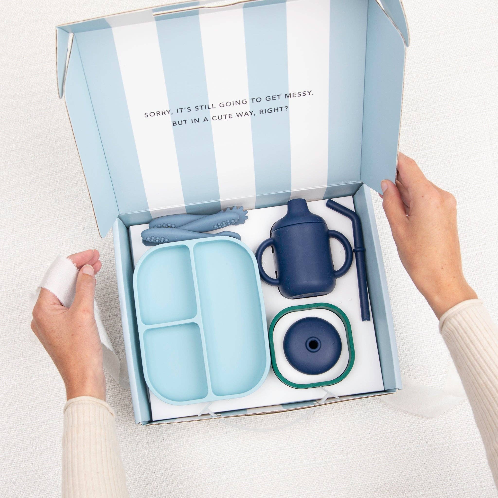 Blue Shooting Star Learn to Eat Beginner Bundle for wholesale on Faire5