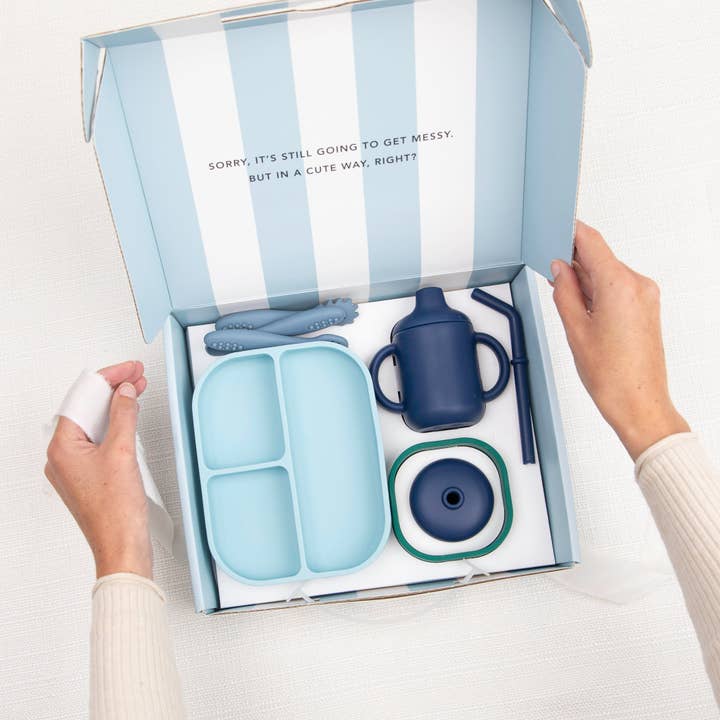 Blue Shooting Star Learn to Eat Beginner Bundle for wholesale on Faire5