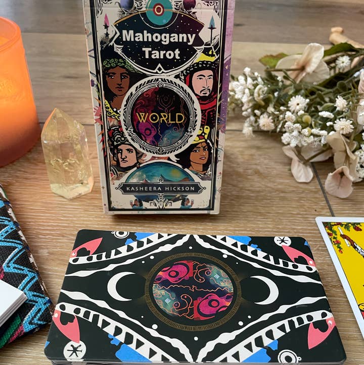 Mahogany Tarot - Vendita all'ingrosso Carta dei tarocchi/oracolo - Mahogany Tarot WORLD EDITION | Mazzo di tarocchi classico3