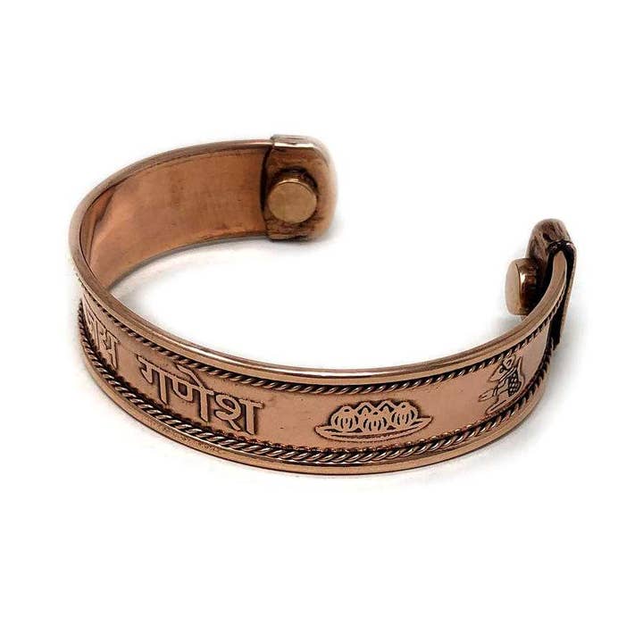 Copper Bracelet  Jai Ganesh(for Prosperity) and other Purchase Wholesale jabon manos. Free Returns & Net 60 Terms on Faire trending on Faire.