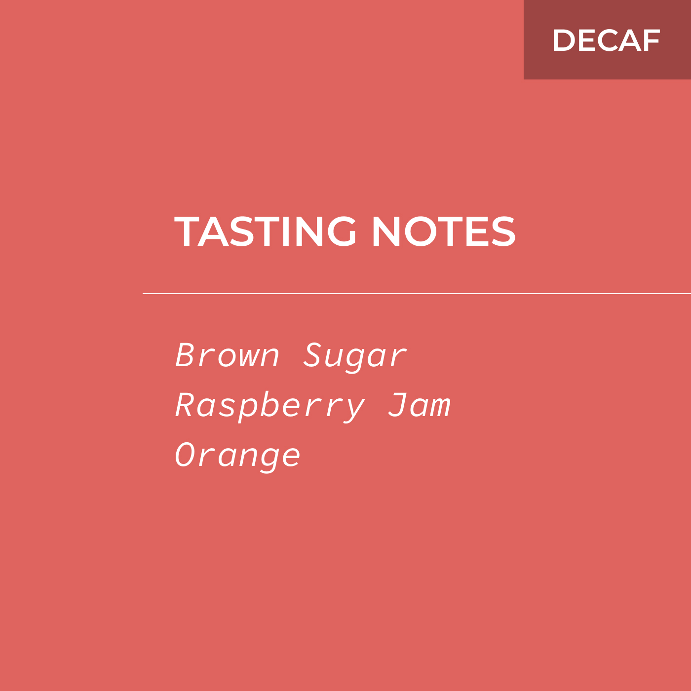 De Mello Coffee – wholesale Kaffebönor – De Mello Zumachi Decaf (kaffebönor)1