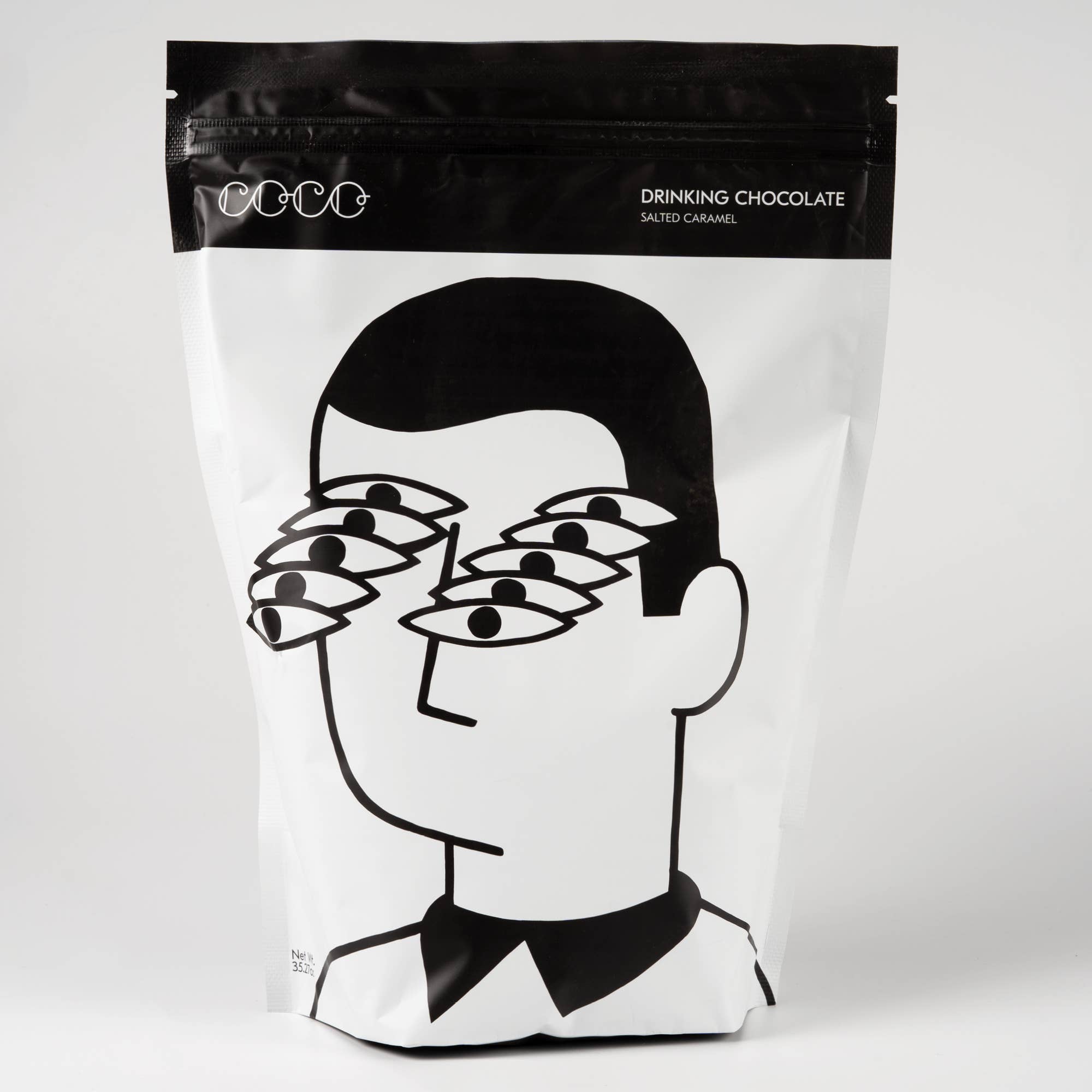 COCO Chocolatier [No duties when shipping to US!] - Wholesale Chocolademelk/cacaomix/kit - Zoute karamel drinkchocolade 1 kg1