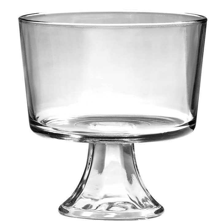 Fox Run Brands - Wholesale Serve Bowl - Anchor Hocking Trifle, Fruit Bowl, 8.25" x 8.25" x 8.75"