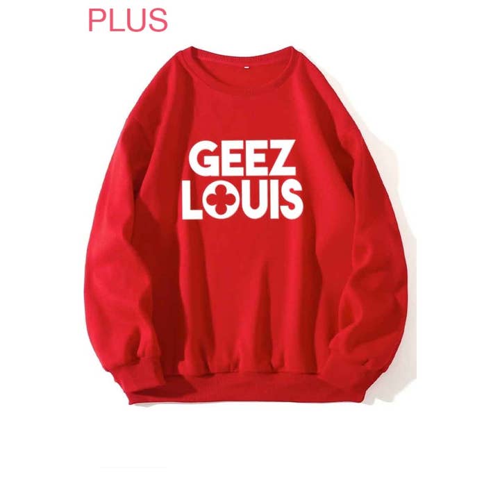 Polar bee - Wholesale Graphic Sweatshirt - Women's - GEEZ LOUIS GRAPHIC PLUS WOMENS SWEATSHIRT1