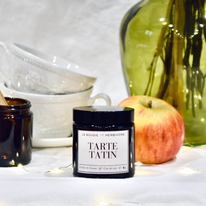 LA BOUGIE HERBIVORE - Wholesale Jar/Filled Candle - Tarte Tatin Scented Candle 90g | THE HERBIVORE CANDLE1
