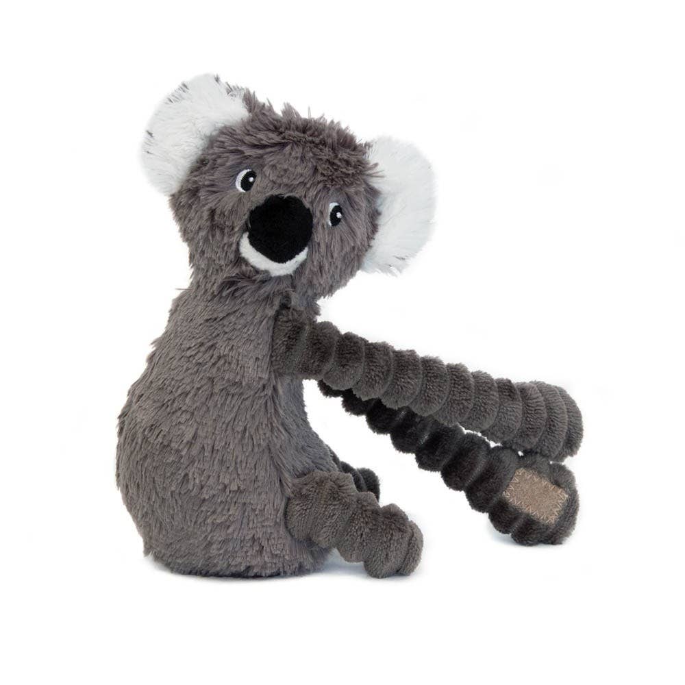 Les Déglingos, France - Venta al por mayor Peluche - Niños y bebés - LES PTIPOTOS - KOALA DE PELUCHE MAMÁ Y BEBÉ GRIS DE 34 CM1