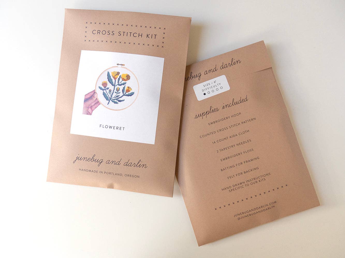 Junebug and Darlin – Großhandel Kreuzstich-/Stickzubehör – Floweret Set3