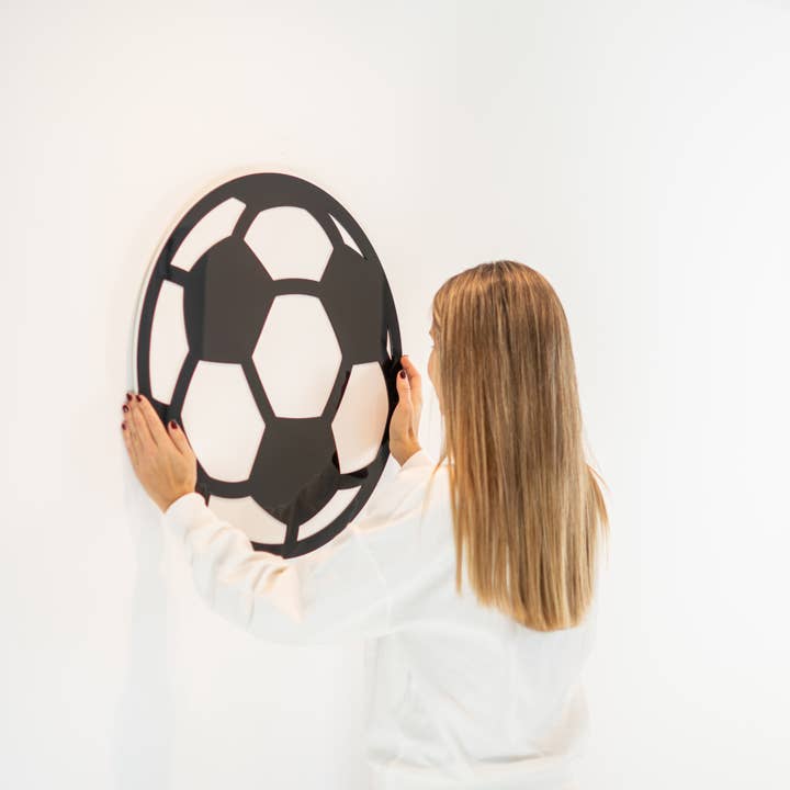 Pallone da calcio | Decorazione murale per la vendita all'ingrosso da parte di 4ArtWorks