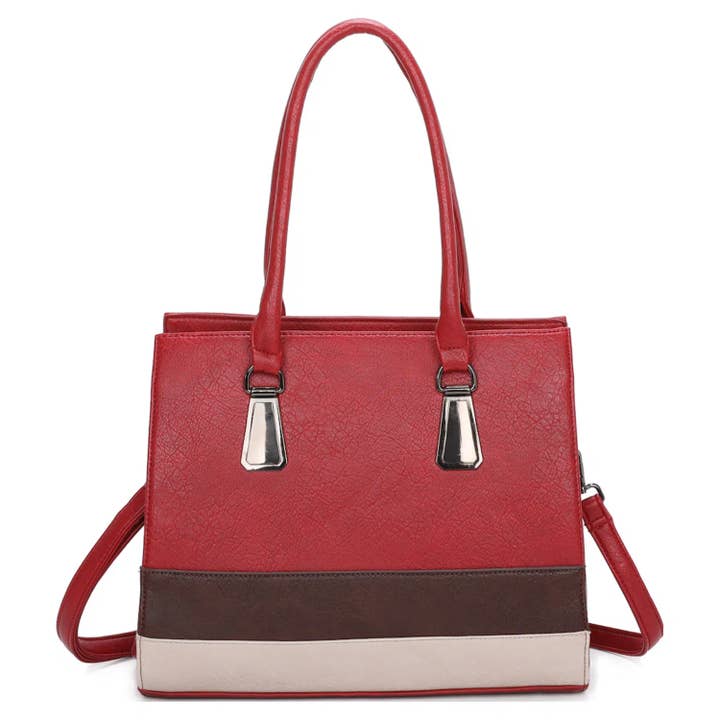 Superbia - Vente Sac à main avec poignée sur le dessus – femme - Sac fourre-tout classique à compartiments multiples Sac de travail A4 Sac à bandoulière5