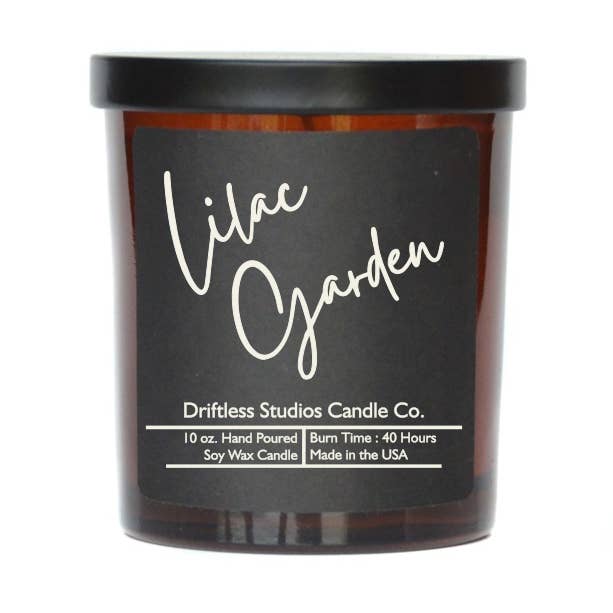 Lilac Garden Soy Wax Candle - Scented Farmhouse Candles for wholesale by Driftless Studios