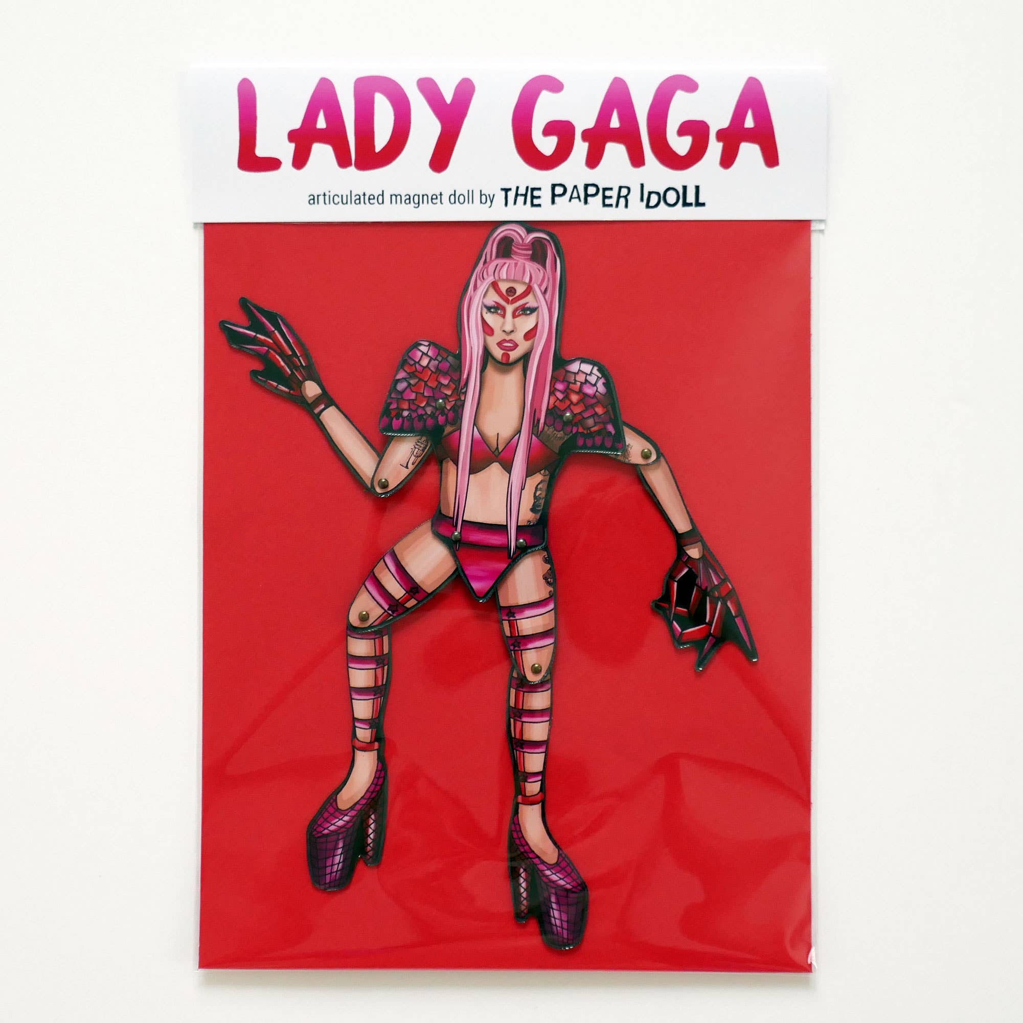 THE PAPER IDOLL – wholesale Magnet – Music Legends - a mix of five posable fridge magnets7