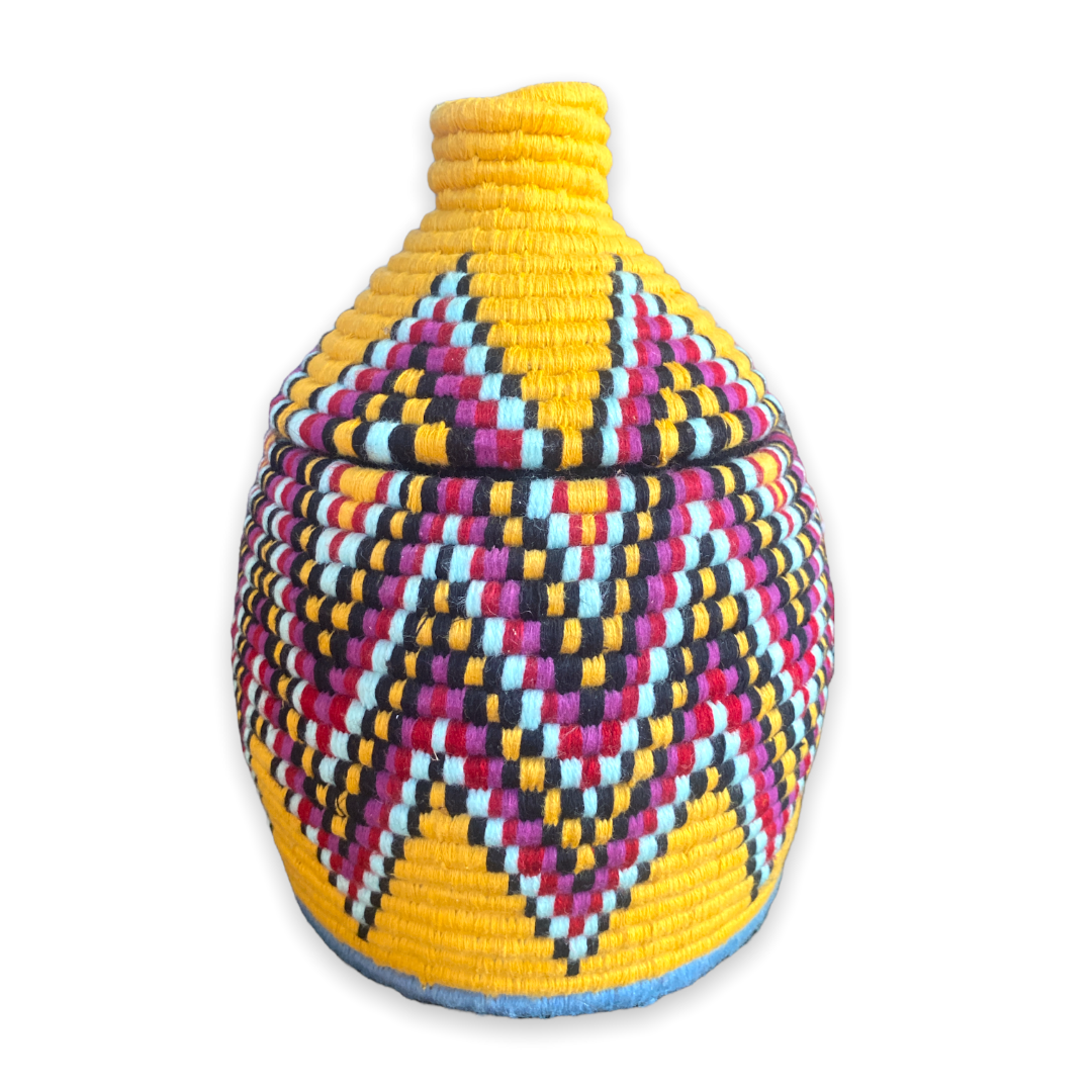 SOUK in the CITY - Vendita all'ingrosso Cestini - Piccoli cestini berberi colorati3