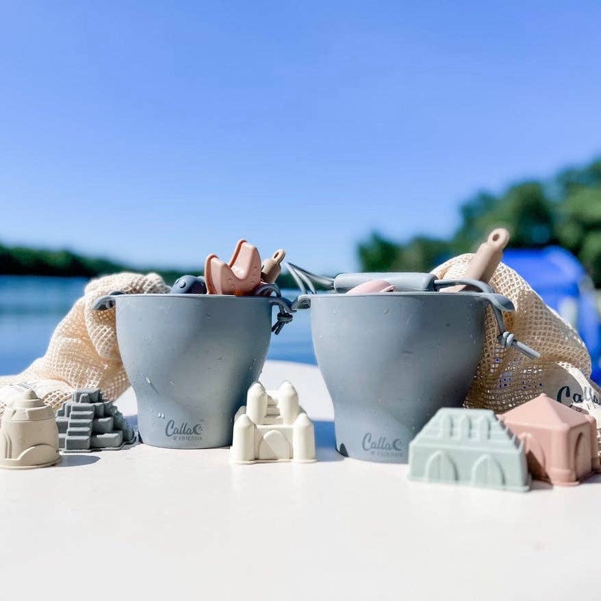 Calla & Friends - Wholesale Beach/Pool Toy - Kids & Baby - Ellie Silicone Beach Toy Set6