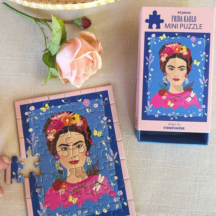 ViSSEVASSE - Wholesale Puzzle - Adult - FRIDA KAHLO - mini puzzle