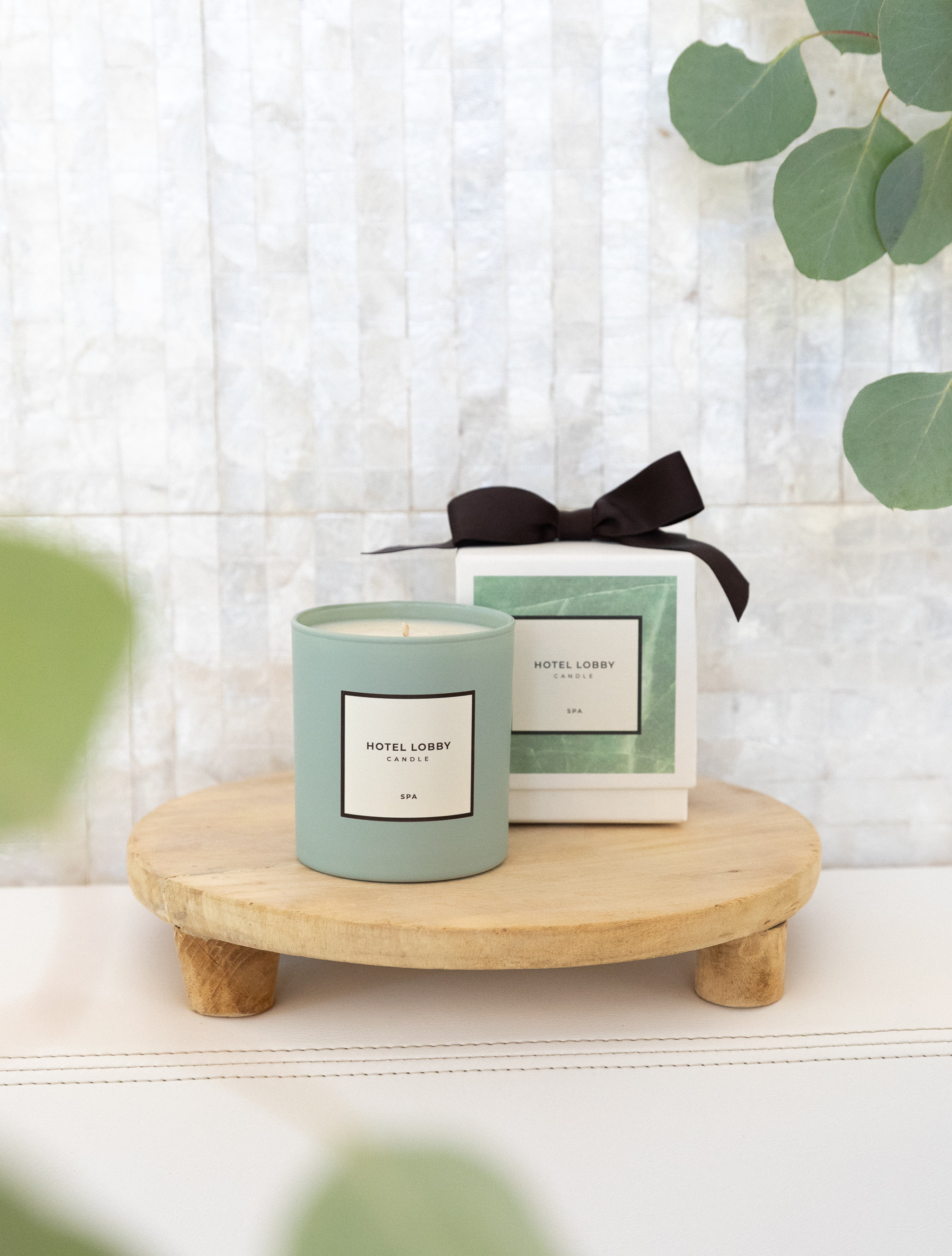Hotel Lobby Candle - Wholesale Jar/Filled Candle - Spa - Relaxing Eucalyptus Luxury Soy Candle - 9.75 oz4
