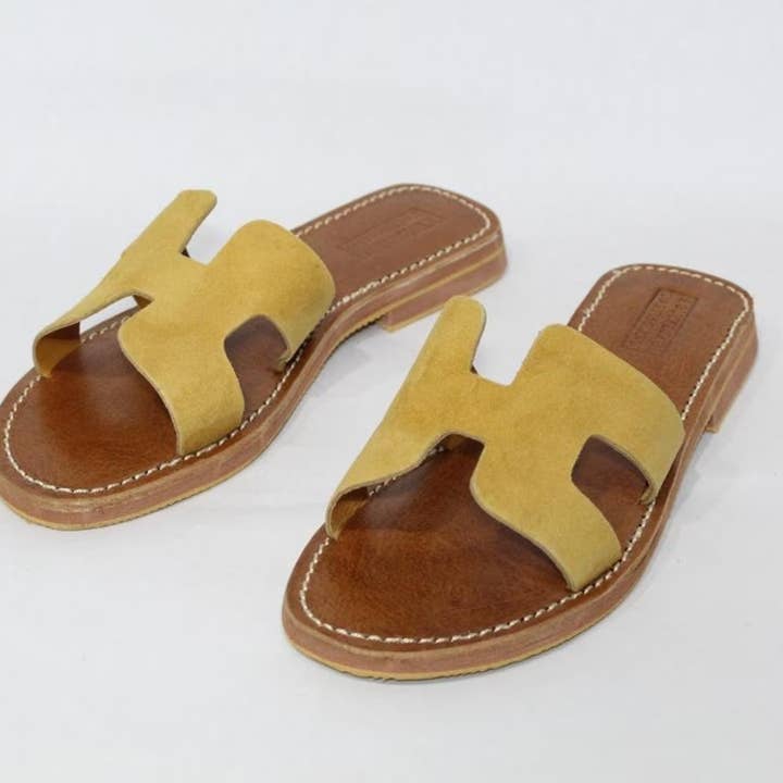 HandmadeBestSeller – wholesale Sandals – Women's – Moroccan suede sandals sewn entirely, handmade9