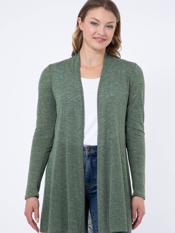 9029L SLUB-STRICKJACKE für den Großhandel von Chris & Carol Apparel